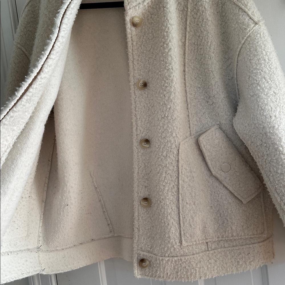 Free People Willow oversized bomber jacket - Picture 3 of 4